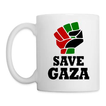 Save gaza - Mug - white - Left