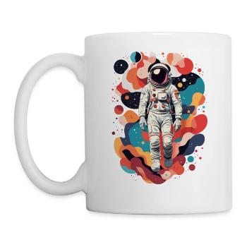 Astronaute - Mug blanc - blanc - Gauche