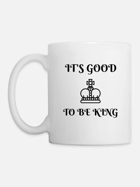 Monarch Monarchie König Königreich - Tasse - Weiß