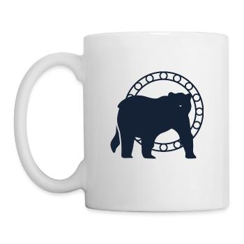 Ours - Panda Forêt Nature Liberté Sauvage - Mug blanc - blanc - Gauche