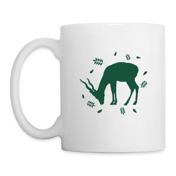 Deer - Forest, Nature, Animal Welfare - Mug - white - Left