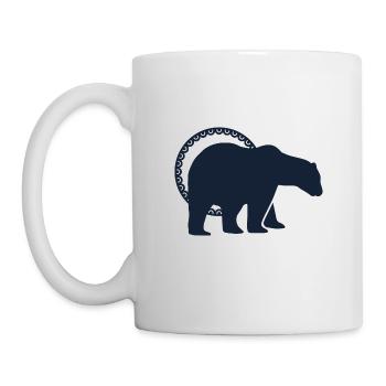 Ours - Panda Forêt Nature Liberté Sauvage - Mug blanc - blanc - Gauche