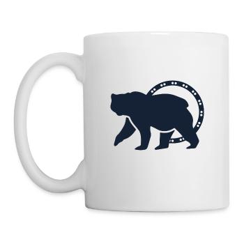 Ours - Panda Forêt Nature Liberté Sauvage - Mug blanc - blanc - Gauche