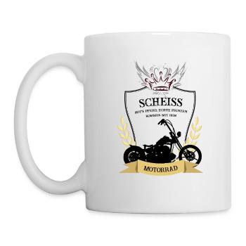 Fuck real princes on horseback - Mug - white - Left