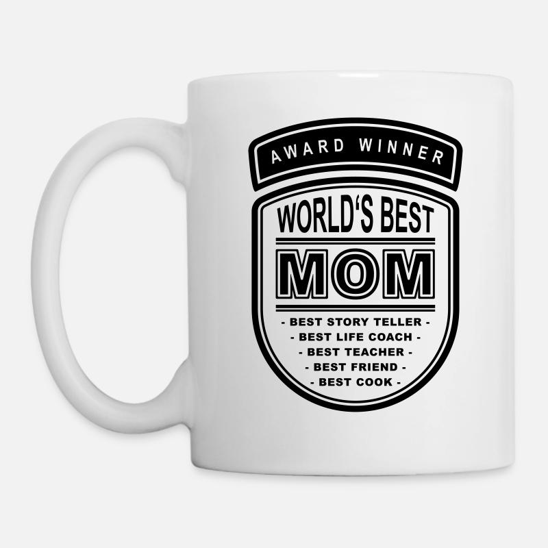 Beste Mutti der Welt - Preisträger - Tasse - Weiß