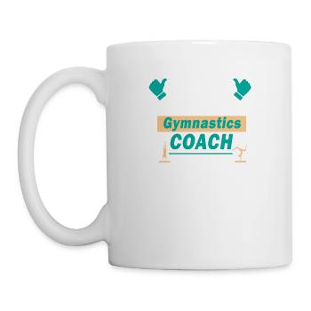 Cool Gymnastics Coach Appreciation Gift This is - Mug - white - Left