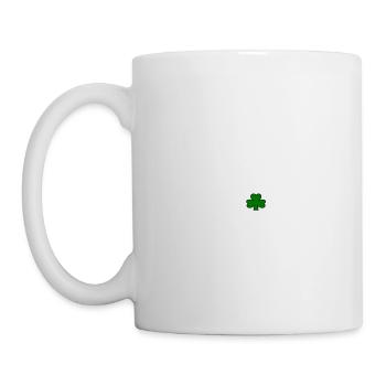 Funny Irish gift Rain is coming - Mug - white - Left