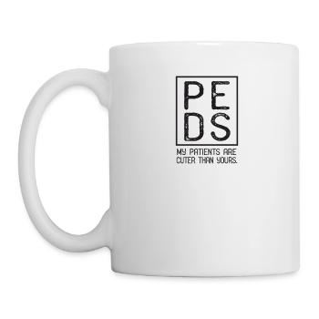 PEDS Pediatrician, Pediatrics My Patients Are - Mug - white - Left