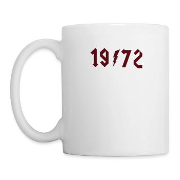 Top 1972 Birthday Rock Classic Gift Design - Mug - white - Left