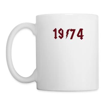 Top 1974 Birthday Rock Classic Gift Design - Mug - white - Left