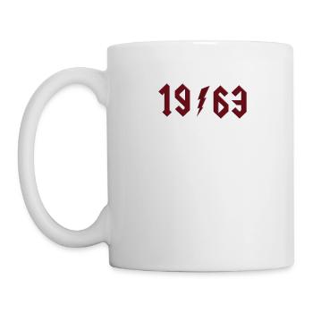 Top 1963 Birthday Rock Classic Gift Design - Mug - white - Left