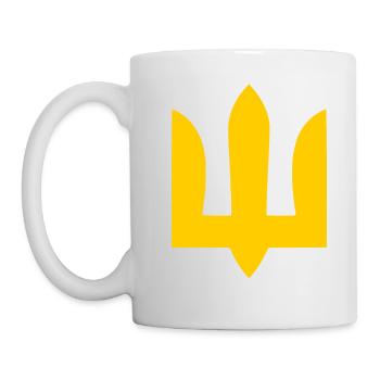 Ukraine - Tasse - Weiß - Links