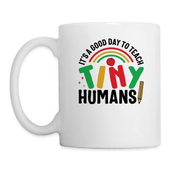 Back to School Shirt, Good Day To Teach Humans - Mug - white - Left