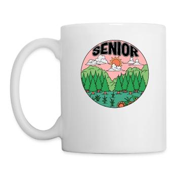 Abschlusshemd, Senior Class Of 2023 Geschenkende - Tasse - Weiß - Links