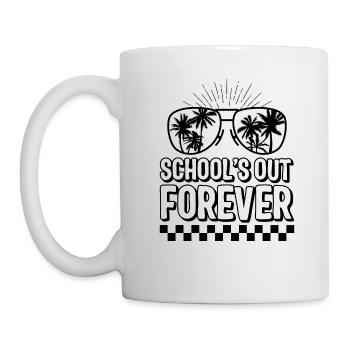 Dernier jour d’école, écoles pour toujours tee, dernier - Mug blanc - blanc - Gauche