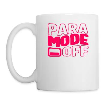 Last Day of School Shirt, Para Mode Off 1 Tee, - Mug - white - Left