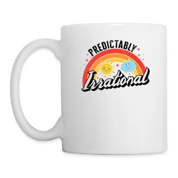 Geburtstagsshirt, vorhersehbar irrationales T-Shirt, - Tasse - Weiß - Links
