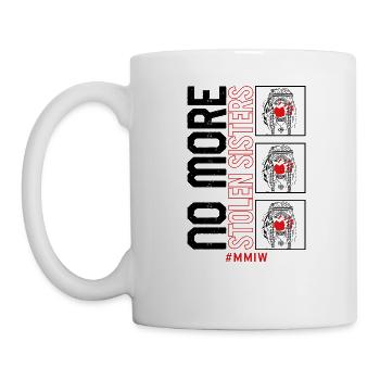 Native American Shirt, No More Stolen Sisters Tee - Mug - white - Left