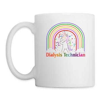 Dialysetechniker Hemd, Dialysetechniker - Tasse - Weiß - Links