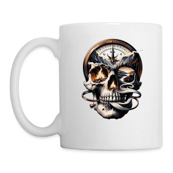 Wilderness Spirit Skull Shirt Gatlinburg Mountain - Mug - white - Left