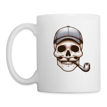 Les outils de papa du métier tête de mort Tee fête des pères - Mug blanc - blanc - Gauche