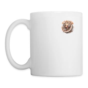 Dragon's Fortune Chinesisches Neujahrsfest - Tasse - Weiß - Links