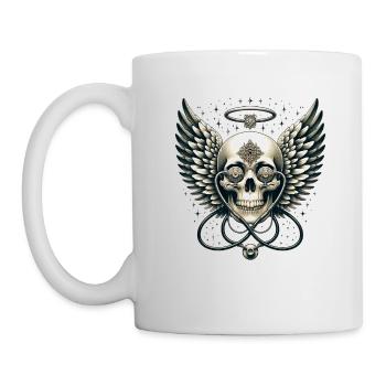 Guardian Embrace Skull Shirt NICU Mom's Hope and - Mug - white - Left