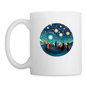 Engagement under the Stars Shirt Activity - Mug - white - Left