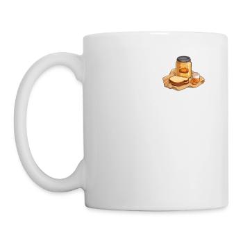 Best Friends PB&J Matching Pocket Tee Set for BFFs - Mug - white - Left