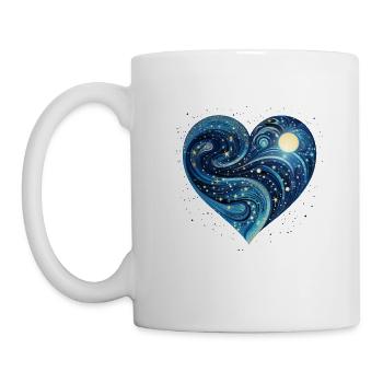 Sternenherz des Mutes T-Shirt CHD Awareness Night - Tasse - Weiß - Links