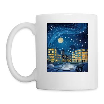 National Payroll Week Sternennacht-Hemd - Tasse - Weiß - Links