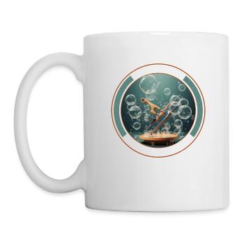 Professionelle Schere Hundepflege Blasen Haustier - Tasse - Weiß - Links