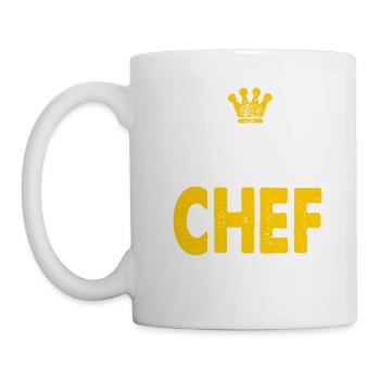 CD - Ich bin hier der neue Chef - - RAHMENLOS - Tasse - Weiß - Links