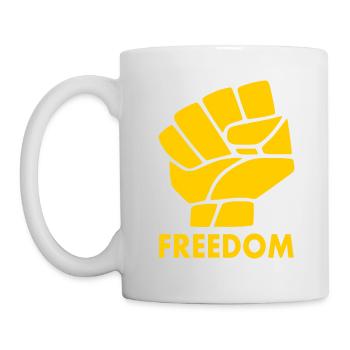 Freedom - Mug - white - Left