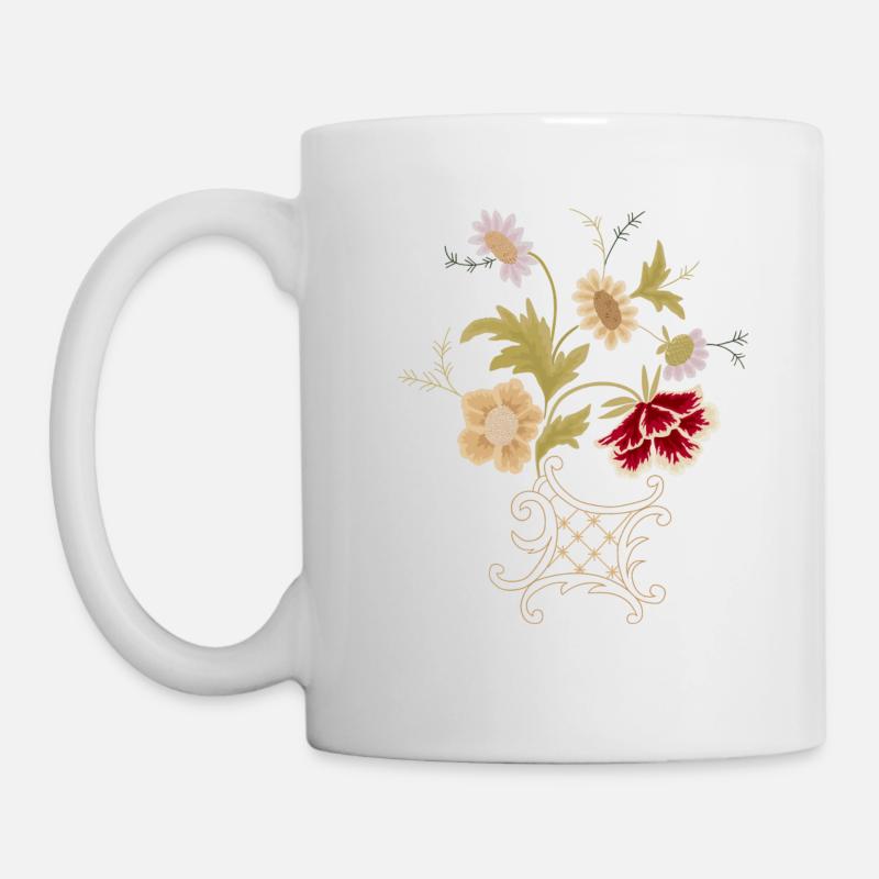 Broderie - Mug blanc - blanc