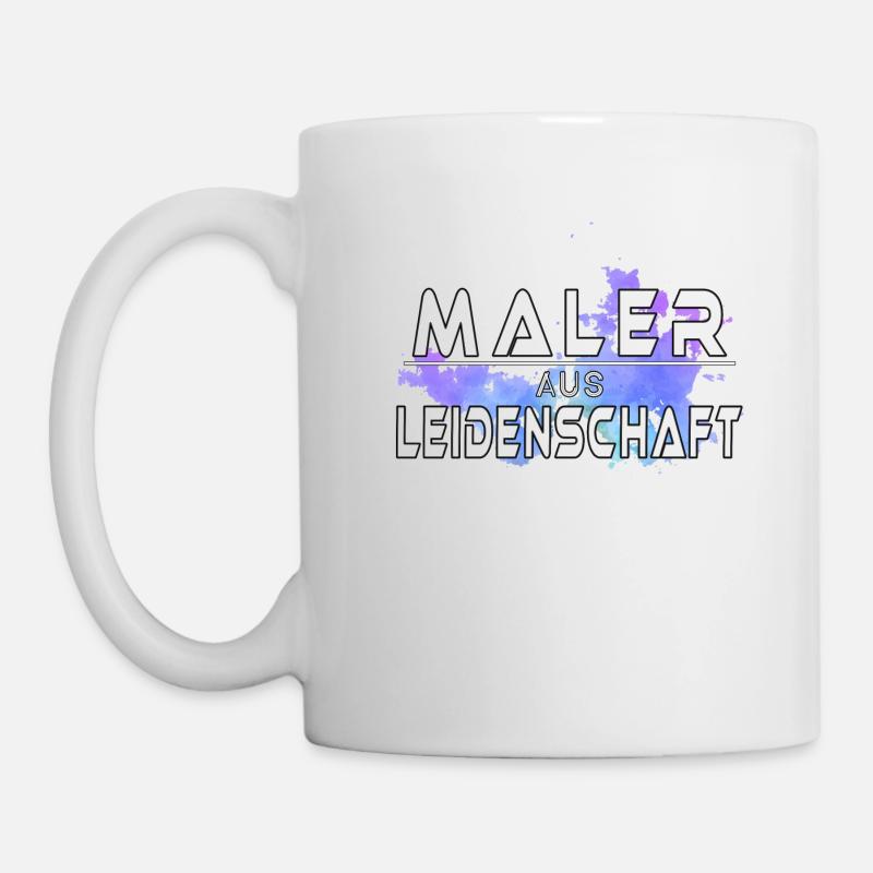 Peintre de la passion - Mug blanc - blanc