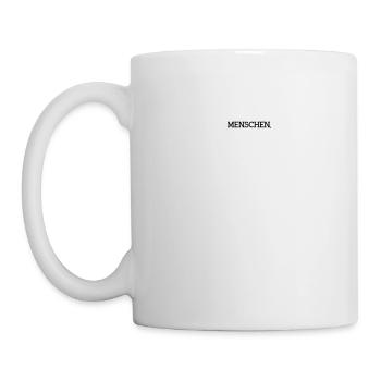 I hate people, animals & plants, stones are ok - Mug - white - Left