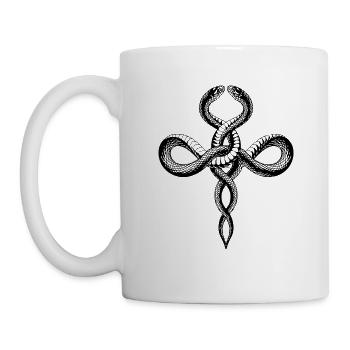 Serpents - Mug blanc - blanc - Gauche