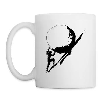 Strong man - Mug - white - Left