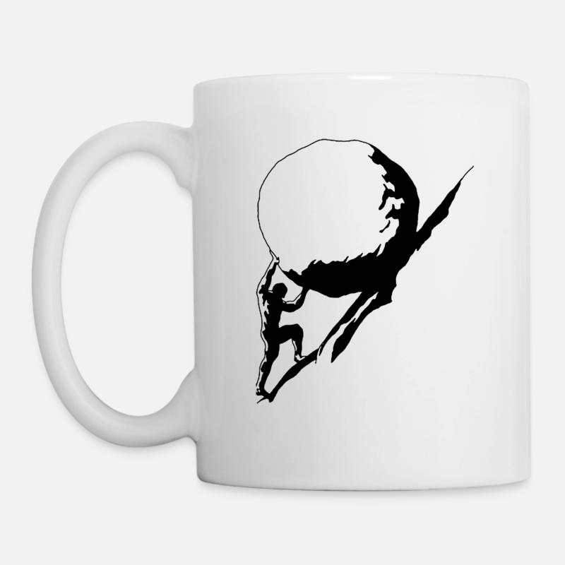 Homme fort - Mug blanc - blanc