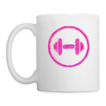 Té Power Lift - Mug blanc - blanc - Gauche