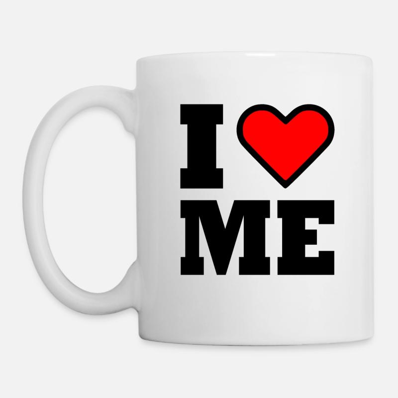 I love me - Tasse - Weiß