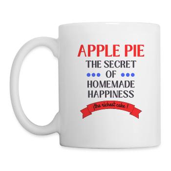 Gâteau de cuisine du chef pâtissier - Mug blanc - blanc - Gauche