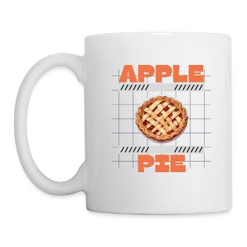 Apple Pie Recipe - Mug - white - Left