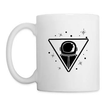 Astronaut - Space Astronaut Helmet Universe - Mug - white - Left