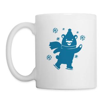 Ours - Panda Forêt Nature Liberté Sauvage - Mug blanc - blanc - Gauche