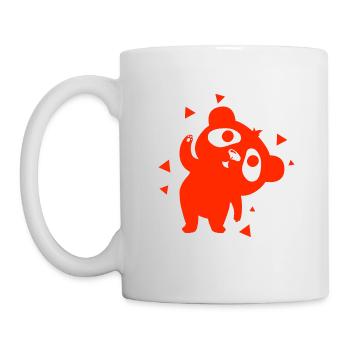 Ours - Panda Forêt Nature Liberté Sauvage - Mug blanc - blanc - Gauche