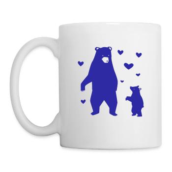 Ours - Panda Forêt Nature Liberté Sauvage - Mug blanc - blanc - Gauche