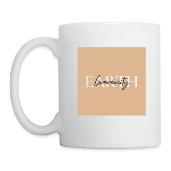 Mug Earth Community - Citation Positive - Mug blanc - blanc - Gauche