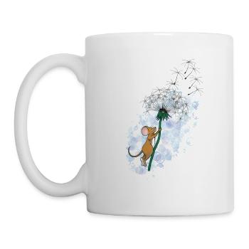 flying mouse - Mug - white - Left
